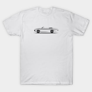 1964 Buick Skylark Convertible Black T-Shirt